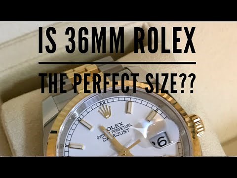 Is 36mm Rolex the PERFECT SIZE?