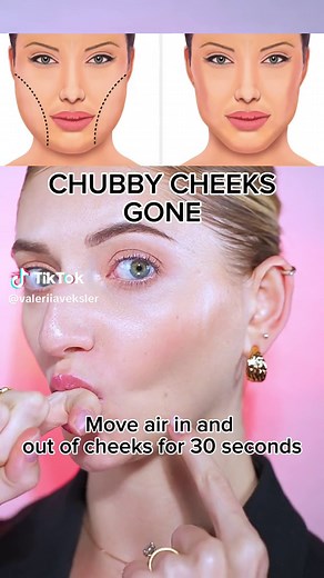 Chubby cheeks face exercise #facefitness #facemassage #facefitnessexercise #facefitnesschallenge #faceyogaexercises #chubbycheekscheck #chubbycheekschallange