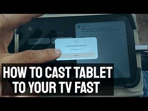 How To Show ONN Tablet Screen On Roku TV Fast!