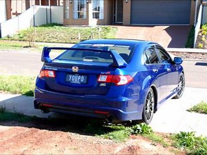 Mugen body kits on Honda accord euro CU2