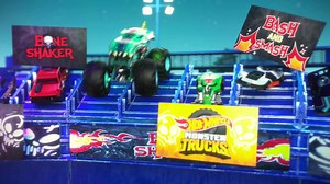 Drive up the tower of crushed cars and smash it down to dominate the...