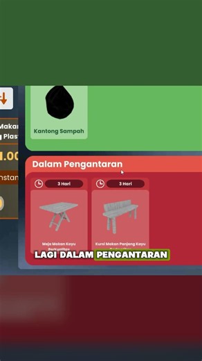 Is there a COD payment feature in Bakso Simulator 2?