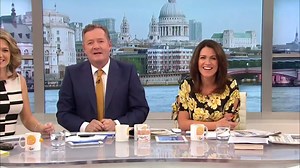Welcome back Piers Morgan and Susanna Reid! It’s good to see Piers has picked up right where he left off! | Good Morning Britain