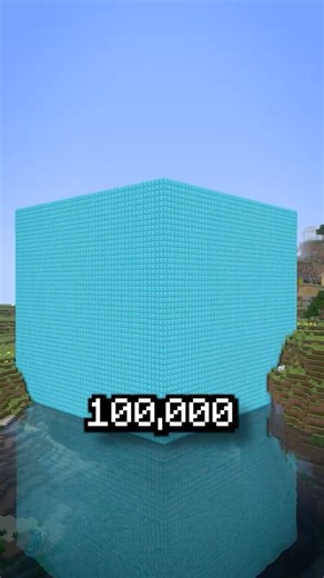 INFINITE BLOCKS MINED #minecraft #gaming #challenge #building #mining