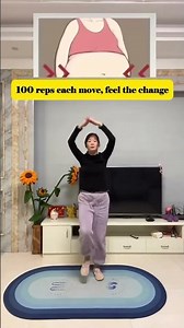 100 Reps Daily Workout for Weight Loss & Full Body Toning at Home