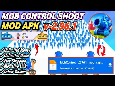 Mob Control Mod Apk | Mob Control Mod Menu | New Update 2025 v2.96.1