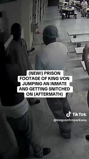 King Von Prison Footage: Aftermath of an Inmate Fight
