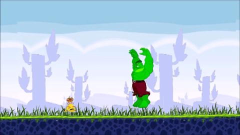 Hulk vs Angry Birds- Bowser12345