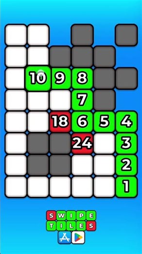 Swipe Tiles #game #viral #shortsviral #gameplay #shortvideos #freshgaminglife #mobilegame