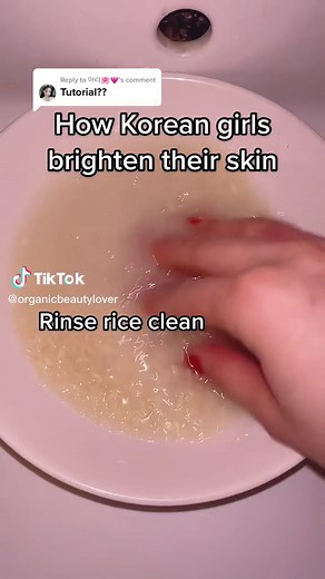Replying to @아리🌸💗 Rice water with🥒 tutorial: Any rice works, first rinse clean the rice, then add water til about 1/2 a thumb above the rice (or just enough to submerge the 🥒 slices) , meanwhile slice the 🥒 transparent thin & add to bowl. Let it all soak for at least 30 mins. Not for multiple hours tho, otw the slices will harden from the starch. #kbeauty #kbeautytips #koreanbeautysecret #kbeautyskincare #kbeautyskincaretips #kbeautyskincareproducts #koreangirl #koreanskincare #koreanskinca