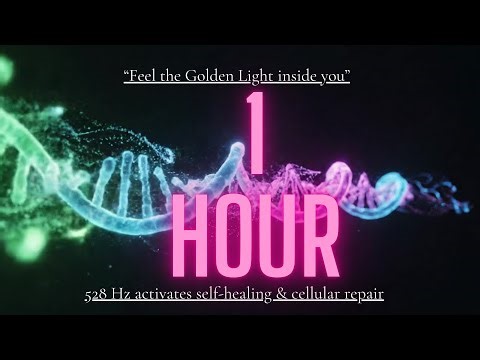 1 Hour 528 Hz DNA Repair Frequency | Love frequency for Deep Healing and Sleep