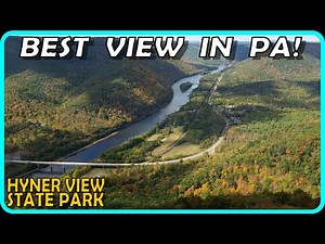Best View in Pennsylvania: Hyner View Lookout Motovlog!