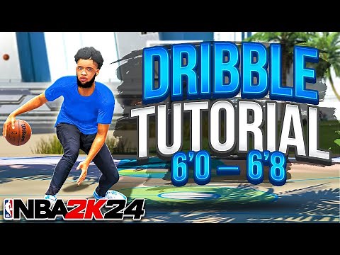 ULTIMATE DRIBBLING TUTORIAL in NBA 2K24 w/ Handcam For 6'0 - 6'8 Guards