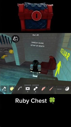 Open Ruby Chest 🍀 (9) #99nightintheforest