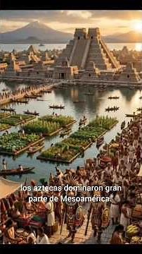 Los aztecas: el imperio que dominó Mesoamérica #ImperioAzteca#HistoriaDelMundo#Tenochtitlan#Mexico