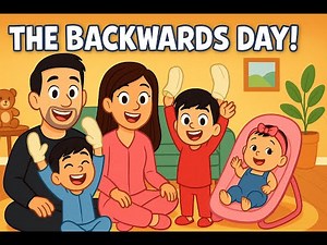 The Backwards Day Routine | Funny Moral Story for Kids