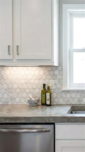 A modern classic—our Hexa Mosaic Collection brings clean geometry and timeless tones to any space. | Mozzaico
