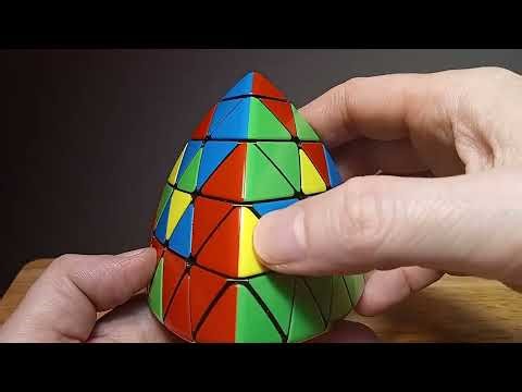 Yuxin 5x5 Professor Pyraminx Tips Tutorial Part 2. Solving The Outer Edges. #yuxin #pyraminx