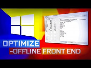 Optimize-Offline GUI Tool/Front End – Easily toggle your choices!