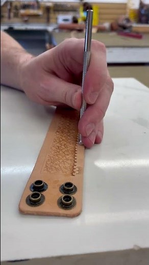 Making A Wrist Band Cuff With Andy - Short