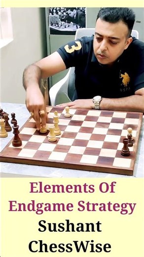 Elements Of Endgame Strategy ! | #chessshorts #shorts #activerook