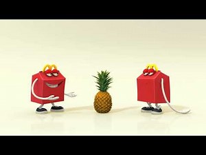 McDonald's Happy Meal - Ananas (2010, France)