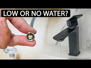 Low Water Pressure in Your Faucet? Fix It Fast!