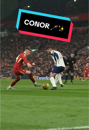 Nicely done, Conor 🪄✨ #Bradley #LFC #Liverpool