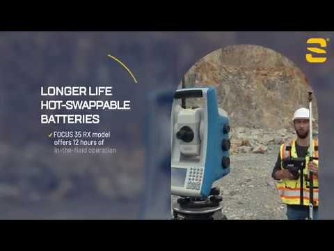 Spectra Geospatial Focus 35 Motorized Total Station