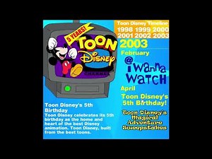 Toon Disney Timeline 2003 - Toon Disney website