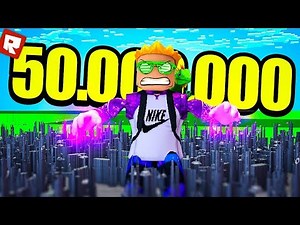 50.000.000 СИЛЫ ЗА ПАРУ КЛИКОВ! | Roblox