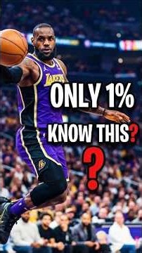 LeBron James Trivia Quiz 👑 Can You Score? #shorts#nba#challenge