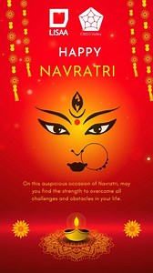 LISAA School of Design wishes everyone a very Happy Navratre. #navratre #navratre2023 #lisaabangalore #campuslife #yadevisarvabhuteshu #happynavratre #designwithindia | LISAA School of Design, Bangalore