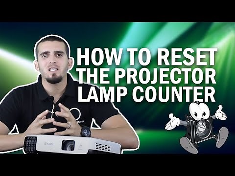How to Reset the Projector Lamp Counter