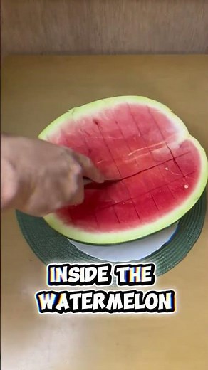 The BEST Way to Cut Watermelon 🍉 (No Mess Hack)