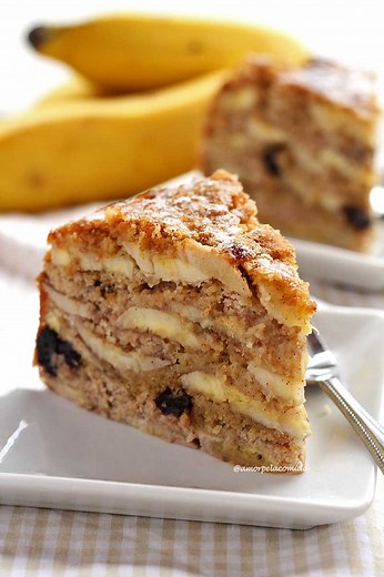 TORTA DE BANANA FÁCIL DE PREGUIÇOSO SEM FARINHA