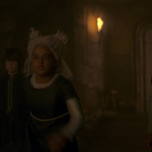 House of the Dragon: Jacaerys Velaryon Protecting Baela Scene