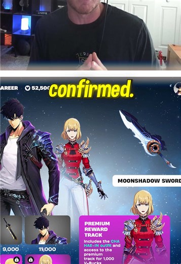 New Solo Leveling X Fortnite Collaboration Revealed!