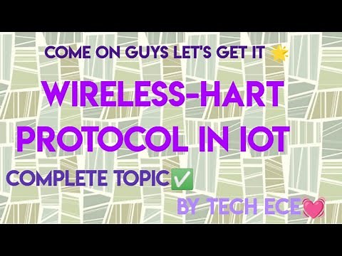 wireless HART protocol in IOT