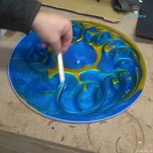 2.1K views · 94 reactions | Unique Golden Green Wall Clock | Craftopia | Facebook