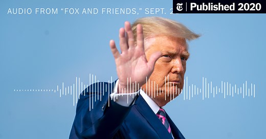 Trump Jump-Starts Misinformation on Ginsburg’s ‘Dying Wish’