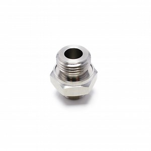 [Hot Item] Non-Standard CNC Turning Precision Machining Stainless Steel Hex Threaded Adapter