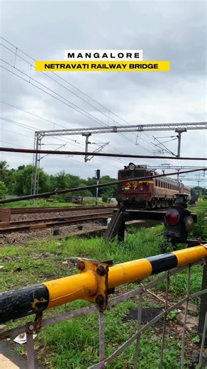 Mangalore Netravati railway bridge 🚞❤️‍🩹😍 . . Follow @ourmangalore.official . . . #mangalore #explore #reels #instagood #trending | our_mangalore