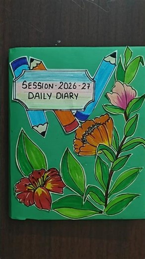 DIY Teacher Diary Decoration 📚 | Simple Paper Craft #diy