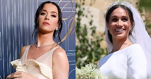Katy Perry's Reaction to Meghan Markle's Wedding Dress Resurfaces
