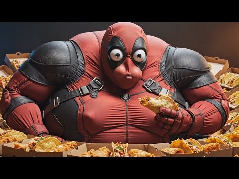 Magic Bug! Female Inflation Transformations into Lady Deadpool | Watch Me Blow Up!