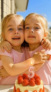 843K views · 44K reactions | Today is our birthday. We are three years old—my sister and I.  | Me, Ismael Marques | Facebook