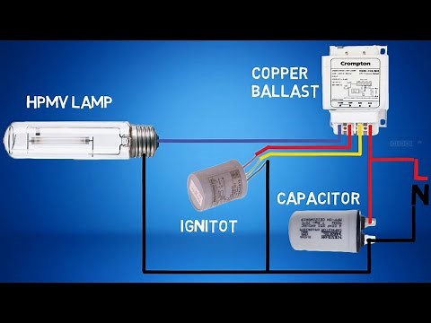 mercury vapour lamp sodium vapour lamp connection diagram