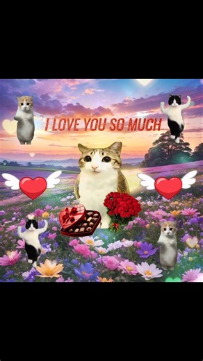 @dailymemes_127 on Instagram: "Love you buttercup😽🥰❤️ #memes #catmemes #trendingréels #fypシ❤️💞❤️ #instagram"