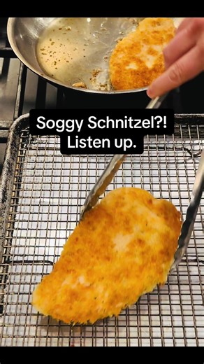 5 tips to really crispy & delicious schnitzel #culinarystudiocanada #schnitzel #onlinecookingclass